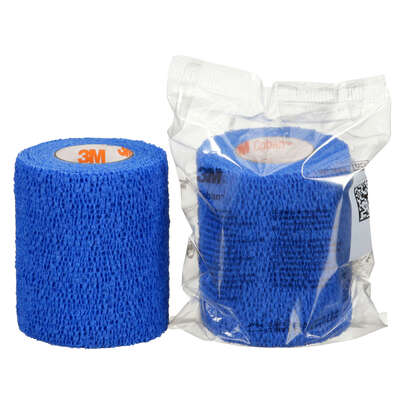 3M™ Coban™ Stütz- und Fixierverband, 1583B, Blau, 7.5 cm x 4.5 m, 24 Stück, A-Nr.: 2190217 - 03