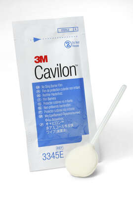 Sie sehen eine Packung 3M™ Cavilon™ Reizfreier Hautschutz Lolly, 3345E, 3ml, 25 Stück, Produktbild: 01 3M™ Cavilon™ Reizfreier Hautschutz Lolly, 3345E, 3ml, 25 Stück, A-Nr.: 2219027 - 01