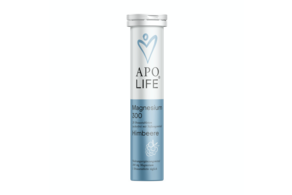 ApoLife Magnesium 300 Brausetabl. HImbeere , 20 Stück, A-Nr.: 3803372 - 01