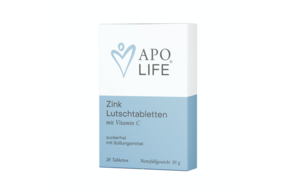 Apolife Zink Lutschtabletten, 20 Stück, A-Nr.: 8035245 - 01
