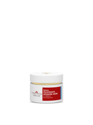 Sie sehen eine Packung Rotunden Apotheke Hyaluron Feuchtigkeitsspendende reichhaltige Creme, 50 Milliliter, Produktbild: 01 Rotunden Apotheke Hyaluron Feuchtigkeitsspendende reichhaltige Creme, 50 Milliliter, A-Nr.: 8859437 - 01