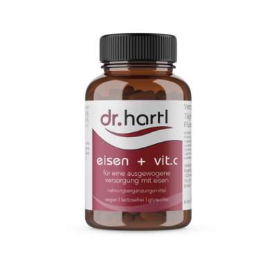 Dr. Hartl Eisen + Vitamin C Kapseln, 60 Stück, A-Nr.: 8894818 - 01