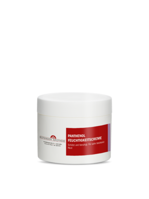 Sie sehen eine Packung Rotunden Apotheke Panthenol Feuchtigkeitscreme, 450 Milliliter, Produktbild: 01 Rotunden Apotheke Panthenol Feuchtigkeitscreme, 450 Milliliter, A-Nr.: 8060266 - 01