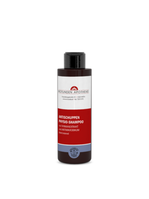 Sie sehen eine Packung Rotunden Apotheke Antischuppen Physio-Shampoo, 200 Milliliter, Produktbild: 01 Rotunden Apotheke Antischuppen Physio-Shampoo, 200 Milliliter, A-Nr.: 8900364 - 01