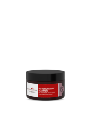 Sie sehen eine Packung Rotunden Apotheke Restrukturierende Haarmaske, 1 Stück, Produktbild: 01 Rotunden Apotheke Restrukturierende Haarmaske, 1 Stück, A-Nr.: 8900281 - 01