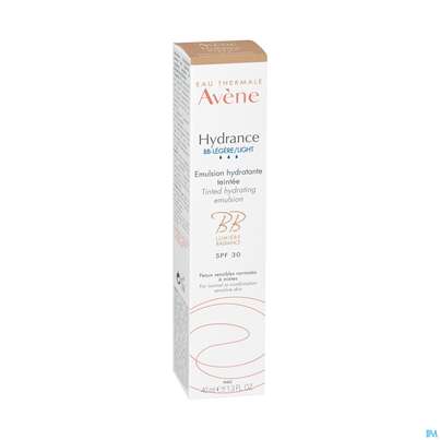 Sie sehen eine Packung Avene Hydrance Bb F30 Leicht 40ml, Produktbild: 06 Avene Hydrance Bb F30 Leicht 40ml, A-Nr.: 5179050 - 06
