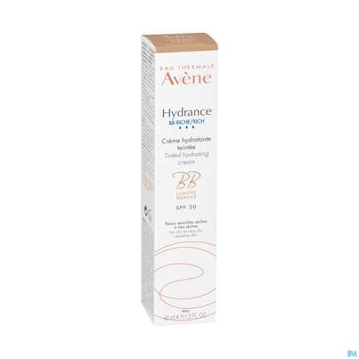 Sie sehen eine Packung Avene Hydrance Bb F30 Reichhaltig 40ml, Produktbild: 06 Avene Hydrance Bb F30 Reichhaltig 40ml, A-Nr.: 5179067 - 06
