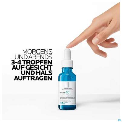 Sie sehen eine Packung La Roche Posay Hyalu B5 Gesicht Antifalten Suract Serum 30ml, Produktbild: 05 La Roche Posay Hyalu B5 Gesicht Antifalten Suract Serum 30ml, A-Nr.: 5976697 - 05