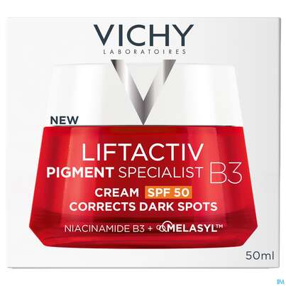 Vichy Liftactiv B3 Anti-pigmentflecken Creme Lsf50 50ml, A-Nr.: 5662504 - 04