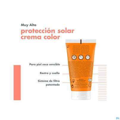 Sie sehen eine Packung Avène Getönte Sonnencreme Spf 50+ 50ml, Produktbild: 12 Avène Getönte Sonnencreme Spf 50+ 50ml, A-Nr.: 5598953 - 12