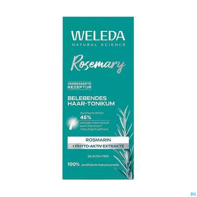 Sie sehen eine Packung Weleda Haar-tonikum Belebend 100ml, Produktbild: 04 Weleda Haar-tonikum Belebend 100ml, A-Nr.: 4021915 - 04