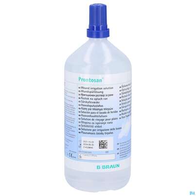 Sie sehen eine Packung Prontosan Wundspuellösung 1000ml, Produktbild: 01 Prontosan Wundspuellösung 1000ml, A-Nr.: 4751370 - 01