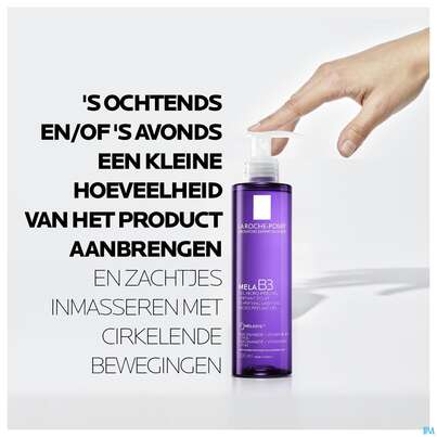 Sie sehen eine Packung La Roche Posay Mela B3 Reinigung 200ml, Produktbild: 09 La Roche Posay Mela B3 Reinigung 200ml, A-Nr.: 5838452 - 09