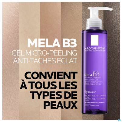 Sie sehen eine Packung La Roche Posay Mela B3 Reinigung 200ml, Produktbild: 11 La Roche Posay Mela B3 Reinigung 200ml, A-Nr.: 5838452 - 11