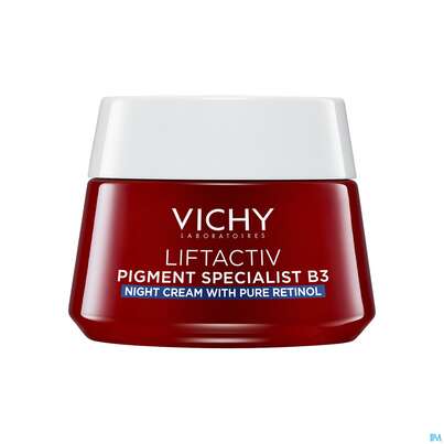 Sie sehen eine Packung Vichy Liftactiv Retinol B3 Nacht 50ml, Produktbild: 06 Vichy Liftactiv Retinol B3 Nacht 50ml, A-Nr.: 5818018 - 06