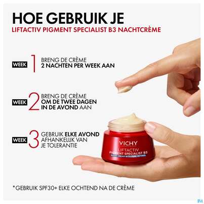 Sie sehen eine Packung Vichy Liftactiv Retinol B3 Nacht 50ml, Produktbild: 11 Vichy Liftactiv Retinol B3 Nacht 50ml, A-Nr.: 5818018 - 11