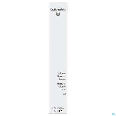 Sie sehen eine Packung Dr. Hauschka Volume Mascara 02 Brown 8ml, Produktbild: 01 Dr. Hauschka Volume Mascara 02 Brown 8ml, A-Nr.: 4593089 - 01