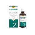 Sie sehen eine Packung Apozema® Nr. 21 Leber- und Galle-Tropfen, Produktbild: 01 Apozema® Nr. 21 Leber- und Galle-Tropfen, A-Nr.: 0987911 - 01
