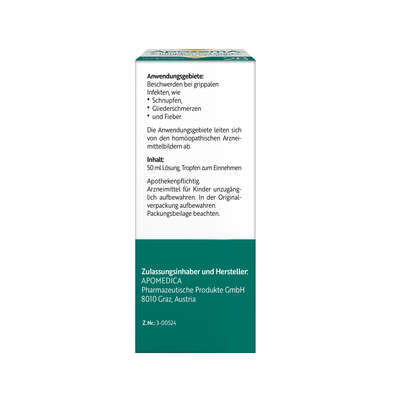 Sie sehen eine Packung Apozema® Nr. 28 Schnupfen- und Grippe-Tropfen, Produktbild: 06 Apozema® Nr. 28 Schnupfen- und Grippe-Tropfen, A-Nr.: 0982871 - 06