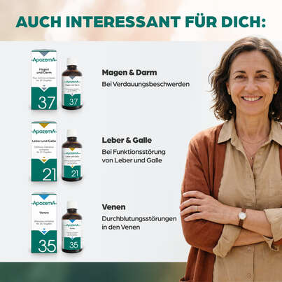 Sie sehen eine Packung Apozema® Nr. 34 Stuhlregelungs-Tropfen, Produktbild: 07 Apozema® Nr. 34 Stuhlregelungs-Tropfen, A-Nr.: 0987785 - 07