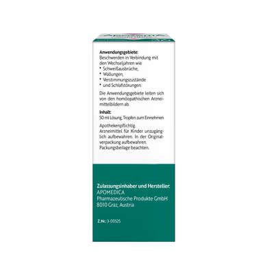 Sie sehen eine Packung Apozema® Nr. 36 Wechseljahre-Tropfen, Produktbild: 06 Apozema® Nr. 36 Wechseljahre-Tropfen, A-Nr.: 0982919 - 06
