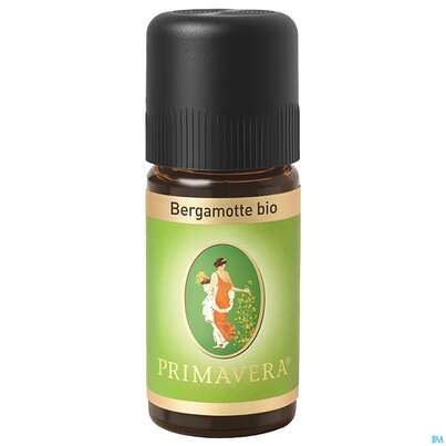 Sie sehen eine Packung Aetherische Oele Primavera Bergamotte Bio 10ml, Produktbild: 02 Aetherische Oele Primavera Bergamotte Bio 10ml, A-Nr.: 2304974 - 02