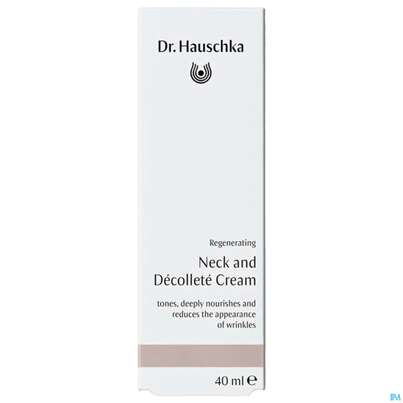 Sie sehen eine Packung Dr. Hauschka Regeneration Hals Und Dekolletécreme 40ml, Produktbild: 01 Dr. Hauschka Regeneration Hals Und Dekolletécreme 40ml, A-Nr.: 3791605 - 01