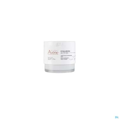 Sie sehen eine Packung Avene Hyaluron Activ B3 Nachtcreme 40ml, Produktbild: 04 Avene Hyaluron Activ B3 Nachtcreme 40ml, A-Nr.: 5693261 - 04