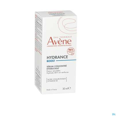 Sie sehen eine Packung Avene Hydrance Boost Serum 30ml, Produktbild: 05 Avene Hydrance Boost Serum 30ml, A-Nr.: 5724197 - 05