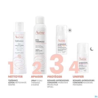 Sie sehen eine Packung Avene Antirougers Rosamed Spf50+ Anti- Roetung Konz Protect 30ml, Produktbild: 21 Avene Antirougers Rosamed Spf50+ Anti- Roetung Konz Protect 30ml, A-Nr.: 5920461 - 21