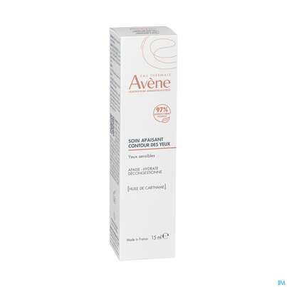 Sie sehen eine Packung Avene Basislinie Beruhigende Augencreme 15ml, Produktbild: 03 Avene Basislinie Beruhigende Augencreme 15ml, A-Nr.: 5961394 - 03