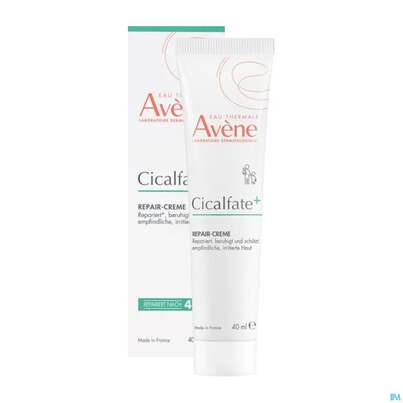 Sie sehen eine Packung Avene Cicalfate+ Repair-creme 40ml, Produktbild: 08 Avene Cicalfate+ Repair-creme 40ml, A-Nr.: 5920946 - 08