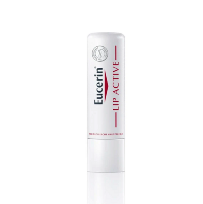 Sie sehen eine Packung Eucerin LIP AKTIV, 4,8 Gramm, Produktbild: 01 Eucerin LIP AKTIV, 4,8 Gramm, A-Nr.: 2381012 - 01