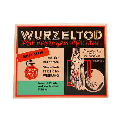 Wurzeltod Kurpackung 6 Pflaster + Bad, 1 Stück, A-Nr.: 5034802 - 01