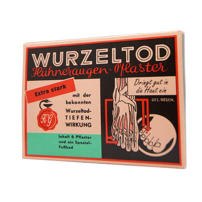 Wurzeltod Kurpackung 6 Pflaster + Bad, 1 Stück, A-Nr.: 5034802 - 03