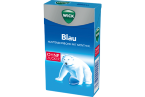 WICK BLAU zfr. 46g, Box, 46 Gramm, A-Nr.: 3833338 - 01