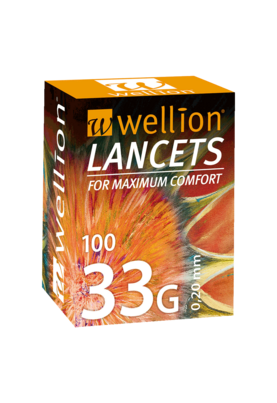 Wellion 33G Lanzetten, 100 Stück, A-Nr.: 3387502 - 01