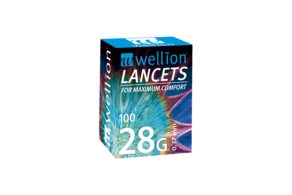 Wellion 28G Lanzetten, 100 Stück, A-Nr.: 3387471 - 01