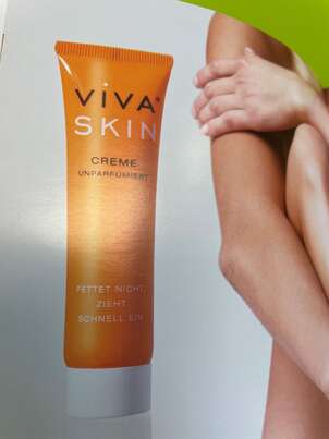 Sie sehen eine Packung VivaSkin Creme Tube 30g, 30 Gramm, Produktbild: 02 VivaSkin Creme Tube 30g, 30 Gramm, A-Nr.: 2012579 - 02