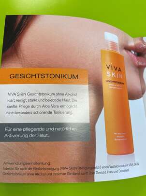 Sie sehen eine Packung VivaSkin Gesichtstonik 200ml unfarfumiert, 200 Milliliter, Produktbild: 02 VivaSkin Gesichtstonik 200ml unfarfumiert, 200 Milliliter, A-Nr.: 3498963 - 02