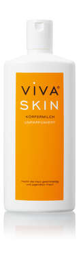 Sie sehen eine Packung VivaSkin Körpermilch 500ml, 500 Milliliter, Produktbild: 01 VivaSkin Körpermilch 500ml, 500 Milliliter, A-Nr.: 3131079 - 01