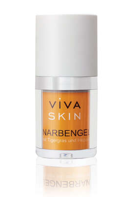 Sie sehen eine Packung VivaSkin Narbengel 15ml, 15 Milliliter, Produktbild: 02 VivaSkin Narbengel 15ml, 15 Milliliter, A-Nr.: 4358023 - 02