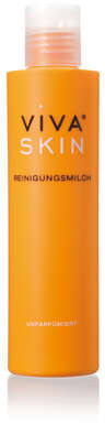 Sie sehen eine Packung Viva Skin Reinigungsmilch unparf 200ml, 200 Milliliter, Produktbild: 01 Viva Skin Reinigungsmilch unparf 200ml, 200 Milliliter, A-Nr.: 3172948 - 01