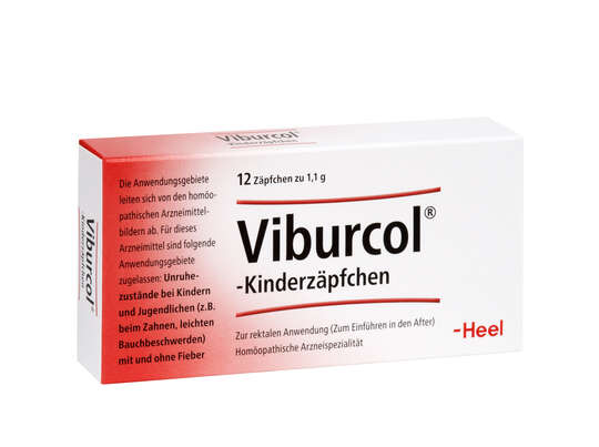 Viburcol®-Kinderzäpfchen, 12 Stück, A-Nr.: 0150099 - 01