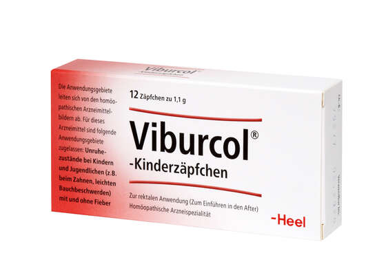 Viburcol®-Kinderzäpfchen, 12 Stück, A-Nr.: 0150099 - 02
