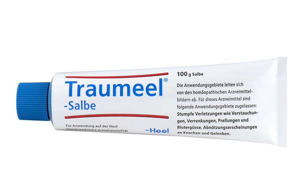 Sie sehen eine Packung Traumeel®-Salbe, 100 Gramm, Produktbild: 02 Traumeel®-Salbe, 100 Gramm, A-Nr.: 0928742 - 02