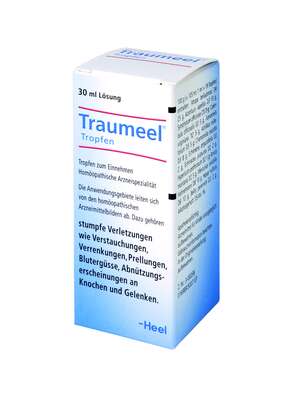 Sie sehen eine Packung Traumeel®-Tropfen, 30 Milliliter, Produktbild: 02 Traumeel®-Tropfen, 30 Milliliter, A-Nr.: 0144940 - 02