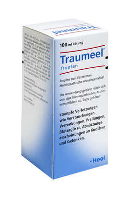 Sie sehen eine Packung Traumeel®-Tropfen, 100 Milliliter, Produktbild: 01 Traumeel®-Tropfen, 100 Milliliter, A-Nr.: 0511137 - 01