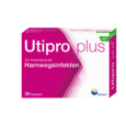 Sie sehen eine Packung Utipro plus AF Kapseln, 30 Stück, Produktbild: 01 Utipro plus AF Kapseln, 30 Stück, A-Nr.: 5305394 - 01