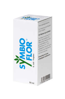 Sie sehen eine Packung Symbioflor® E.coli-Tropfen, 50 Milliliter, Produktbild: 02 Symbioflor® E.coli-Tropfen, 50 Milliliter, A-Nr.: 0140190 - 02
